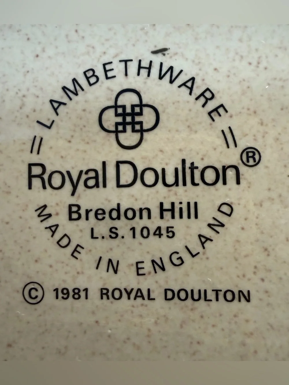 Royal Doulton Cream Ceramic Bowls with Floral Motif